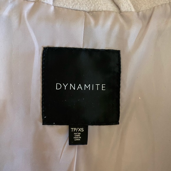 Blush Pink Wrap Coat - Picture 3 of 3